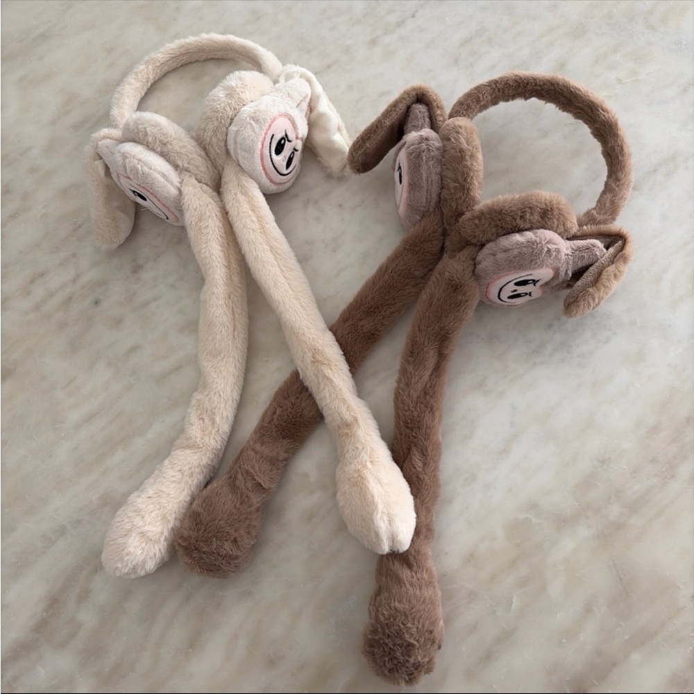 Labubu inspired earmuffs - lot of 2